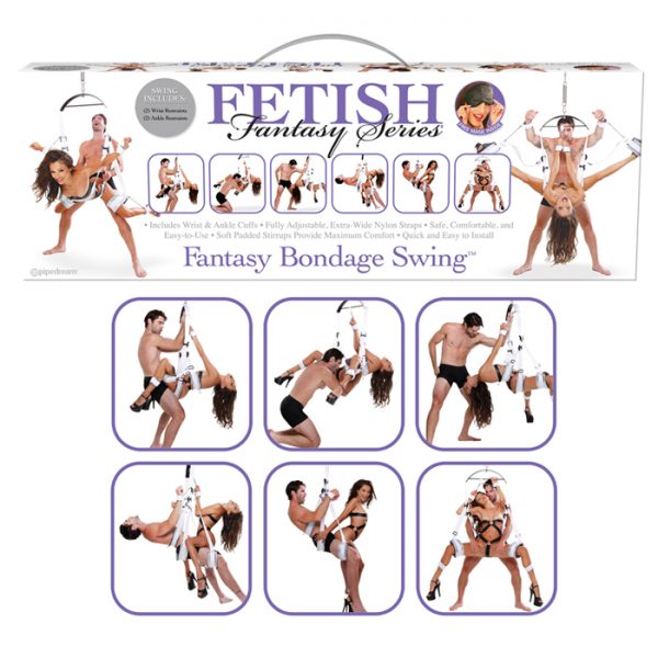 Fetish Fantasy Bondage Swing White