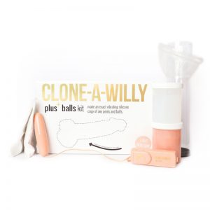 Vibrating Clone-A-Willy With BALLS