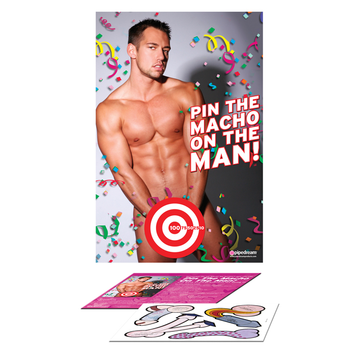 Pin the Macho on the Man Game EACH