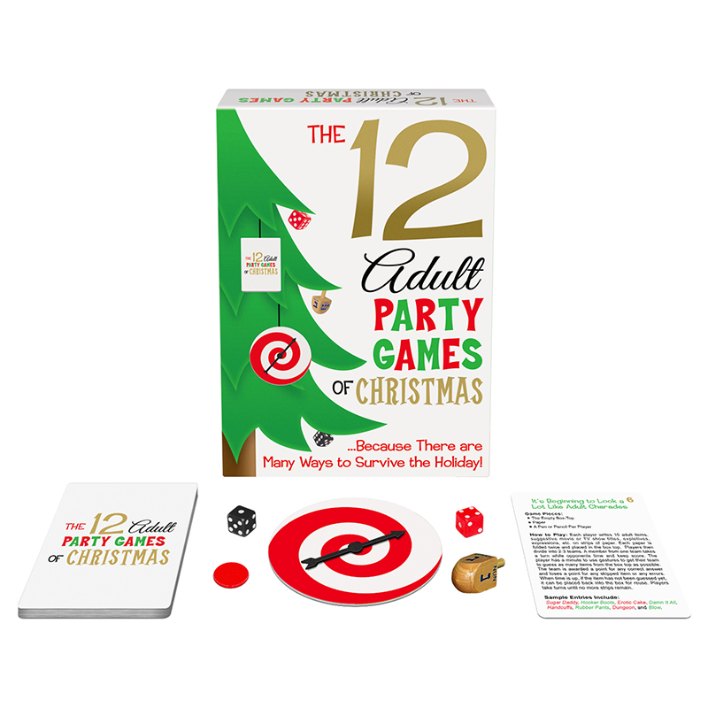 Kheper Games 12 Adult Party Games of Christmas