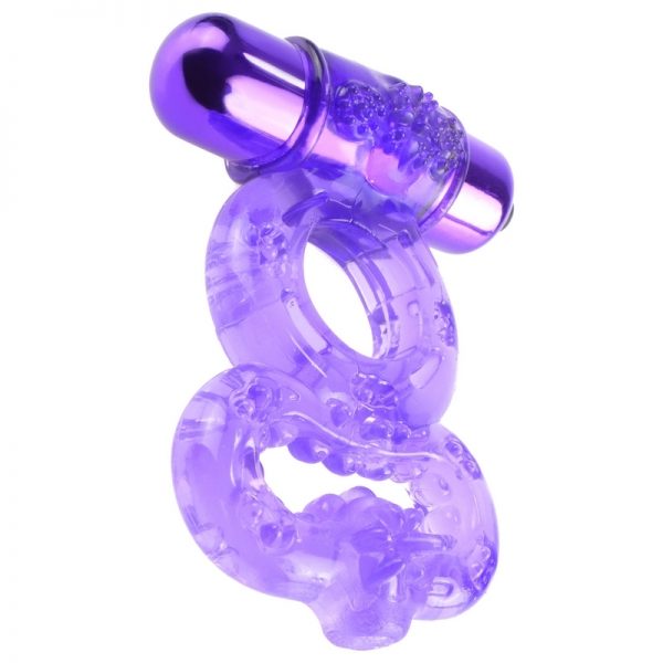 Fantasy C-Ringz Vibrating Infinity Super Ring - Purple - Image 2